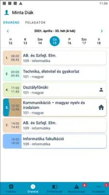 KRÉTA Tanulóknak android App screenshot 2